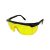 MORPHEUS Schutzbrille gelb, schwarzer verstellbarer Stiel (S9844Y)