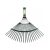 FLO Laubbesen Metall 425 mm