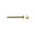 CELO VELOX Spanplattenschraube 6,0 x 60 mm, Vollgewinde, PZ, Gelbzink (100 Stück)
