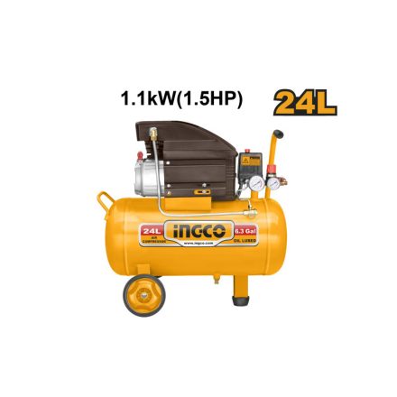 INGCO Kompressor 1,1 kW 24 Liter