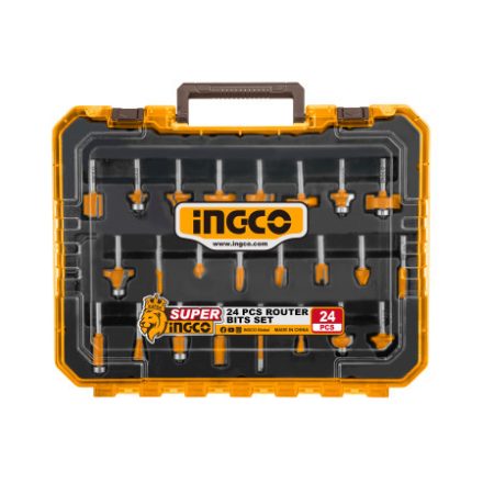 INGCO Oberfräser-Set 24-teilig 6 mm