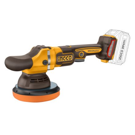 INGCO Akku-Polierer 150 mm bürstenlos 20 V (ohne Akku und Ladegerät)