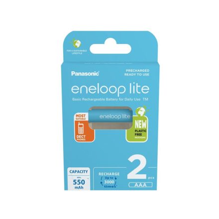 ENELOOP AAA/Micro-Batterie 1,2 V 550 mAh (2 Stück)