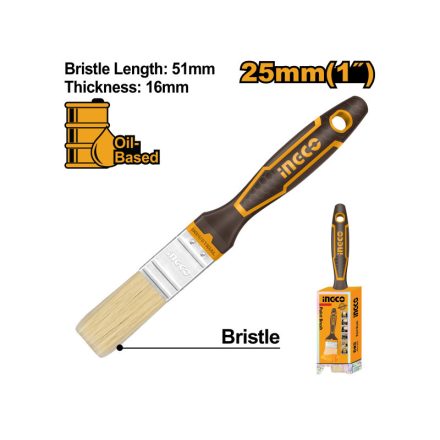 INGCO Pinsel 1" mit weichem Griff
