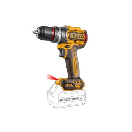 INGCO Akku-Schlagbohrschrauber 96 Nm bürstenlos 20 V (2 x 4,0 Ah Akku + Ladegerät)