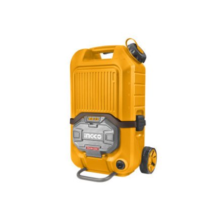 INGCO Akku-Hochdruckreiniger 80 bar 15 l Tank ohne Kohlebürsten 2 x 20 V (ohne Akku und Ladegerät)
