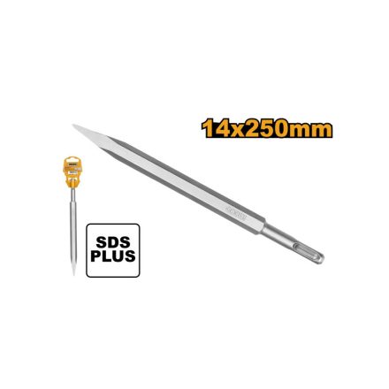 INGCO Spitzmeißel 14 x 250 mm SDS-Plus
