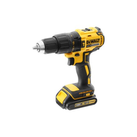 DEWALT Akku-Schlagbohrschrauber 18 V ohne Kohlebürste (2 x 1,5 Ah Akku + Ladegerät + TSTAK) DCD778S2T