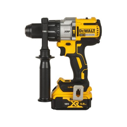 DEWALT Akku-Schlagbohrschrauber 18 V ohne Kohlebürste (3 x 5,0 Ah Akku + Ladegerät) DCD996P3