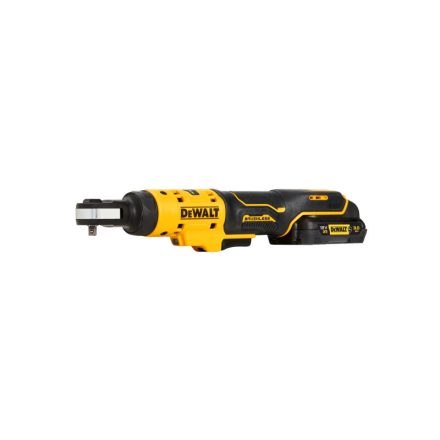 DEWALT Akku-Ratschenschrauber 12 V (1 x 2,0 Ah Akku + Ladegerät + PUR-Einsatz) DCF504L1G