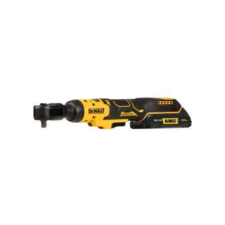 DEWALT Akku-Ratschenschrauber 18 V (1 x 2,0 Ah Akku + Ladegerät + PUR-Einsatz) DCF513D1G