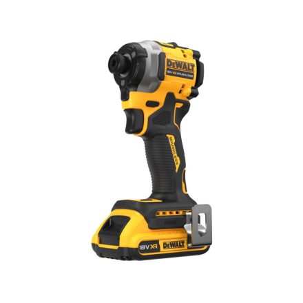 DEWALT Akku-Schlagschrauber 18 V ohne Kohlebürste (2 x 2,0 Ah Akku + Ladegerät + TSTAK) DCF850D2T