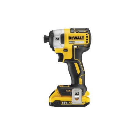 DEWALT Akku-Schlagschrauber 18 V ohne Kohlebürste (2 x 2,0 Ah Akku + Ladegerät) DCF887D2