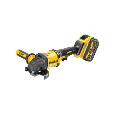 DEWALT Akku-Winkelschleifer 125 mm 18 V ohne Kohlebürste (2 x 9,0 Ah Akku + Ladegerät) DCG418X2