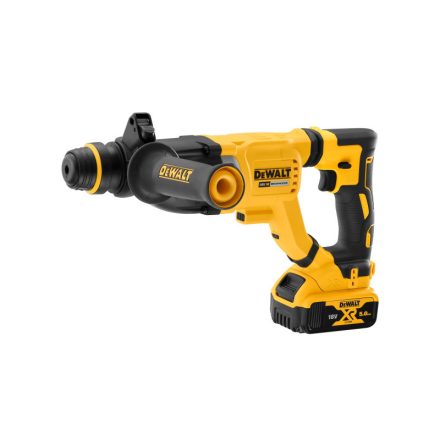 DEWALT Akku-Bohrhammer 18 V SDS-Plus ohne Kohlebürste (1 x 5,0 Ah Akku + Ladegerät) DCH263P1