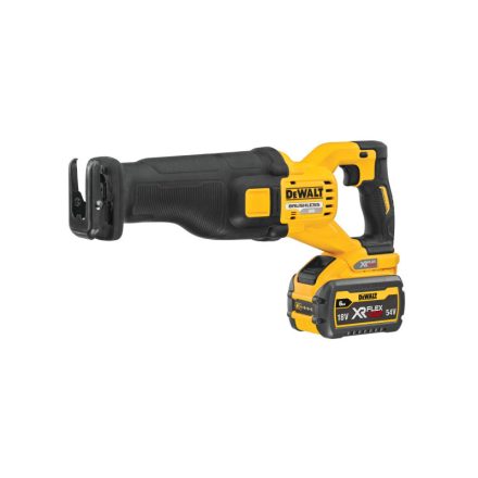 DEWALT Akku-Säbelsäge 18 V ohne Kohlebürste (2 x 6,0 Ah Akkus + Ladegerät) DCS389T2