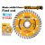 INGCO Diamanttrennscheibe 125 x 10 x 22,2 mm Turbo