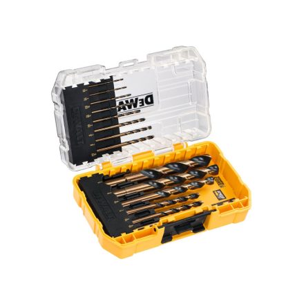 DEWALT Black & Gold Metallbohrer-Set 14-teilig