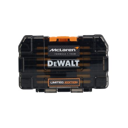DEWALT/McLaren Bitsatz 28-teilig mit Impact Ready Bit-Halter im TOUGH CASE