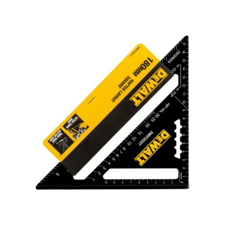 DEWALT Fuß rechtwinkliges Lineal 175 mm