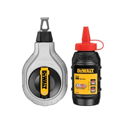 DEWALT Markierleine mit rotem Pulver 30 m