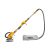INGCO Wand-Schleifmaschine Giraffe 225 mm 1050 W