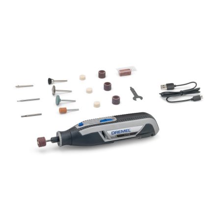 DREMEL Lite Multifunktionswerkzeug + 15-teiliges Zubehörset USB-aufladbar 7760-15