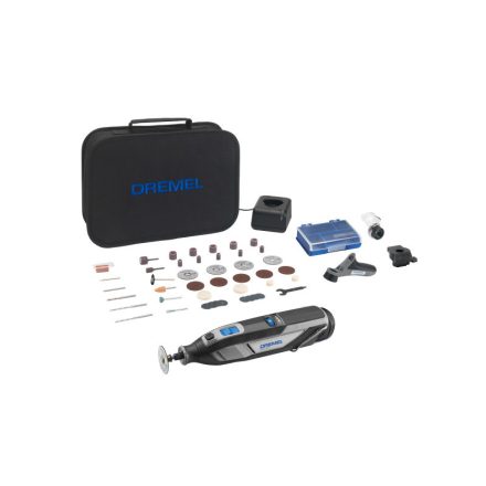 DREMEL Akku-Multifunktionswerkzeug + 45tlg. Zubehörset 8240-3/45 (1 x 2,0 Ah Akku + Ladegerät)