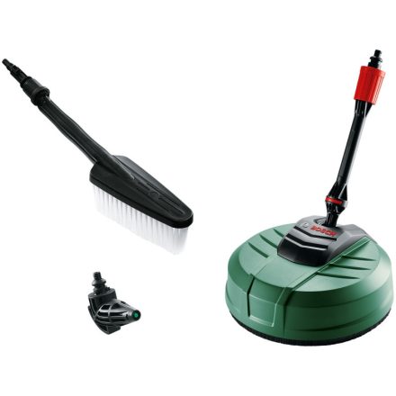 BOSCH Terrassenreiniger Kopf + Waschbürste + 90° Düse