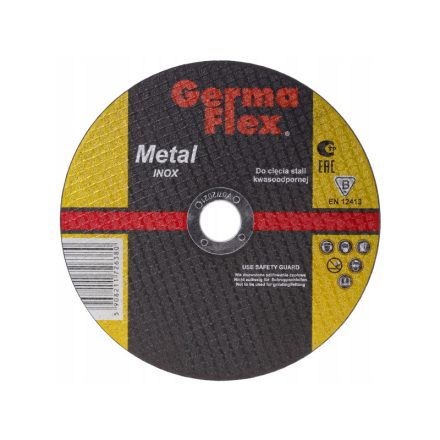 GERMAFLEX Schneidscheibe für Metall 125 x 1,6 x 22,2 mm inox