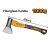 INGCO Axt 1000 g mit Glasfaserstiel