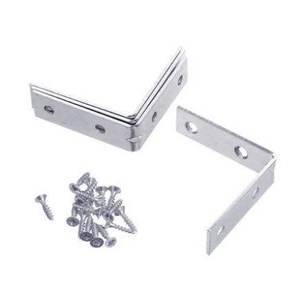 INGCO Eckverbindungsplatte 50 x 50 mm (4 Stück)