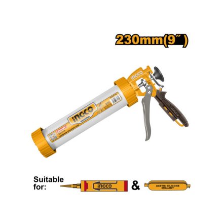 INGCO Kitt-Pistole 230 mm geschlossenes Alu