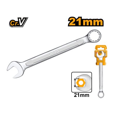 INGCO Ring-Maulschlüssel 21 mm / 252 mm CrV