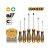 INGCO Schraubendreher-Set 6-teilig magnetisch CrV