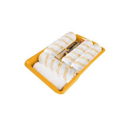 INGCO 8-teiliges Malerrollen-Set 230 x 6 mm