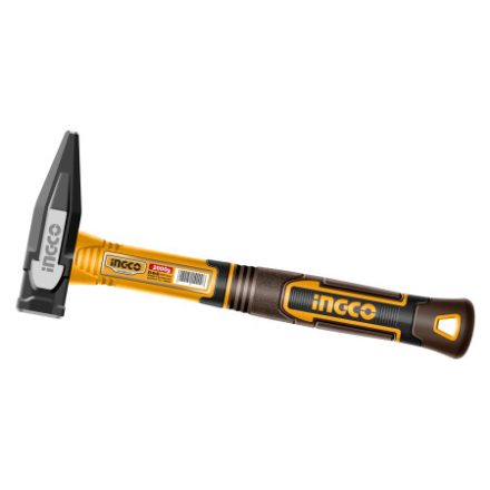 INGCO Schlosserhammer 2000 g mit Glasfaserstiel