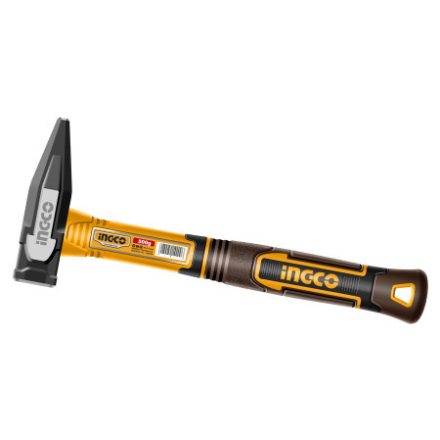 INGCO Schlosserhammer 500 g mit Glasfasergriff