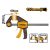 INGCO Einhand-Schnellspanner 150 x 63 mm