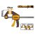 INGCO Einhand-Schnellspanner 450 x 63 mm