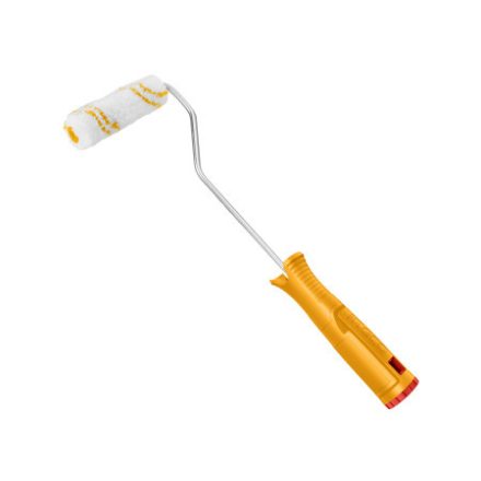 INGCO Mikrofaser-Farbroller mit Stiel 100 x 12 x 6 mm