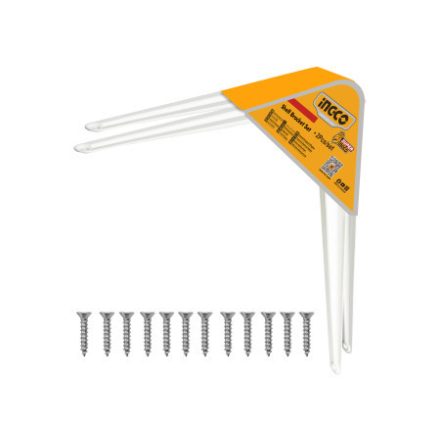 INGCO Regalkonsole 120 x 150 mm (2 Stück)