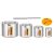 INGCO Diamant-Lochschneider-Set, 6-teilig, 33-83 mm