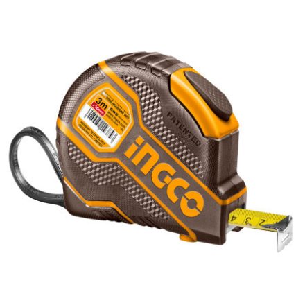 INGCO Maßband 3 m x 16 mm gummiert