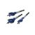 IRWIN Holzbohrer-Set 3-teilig Blue Groove 6x
