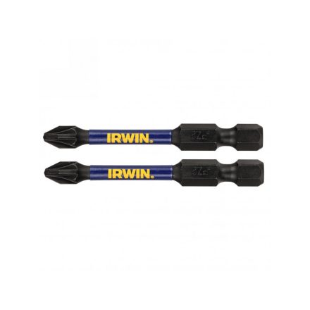 IRWIN Impact Pro Bitspitze PZ2 x 57 mm (2 Stück)