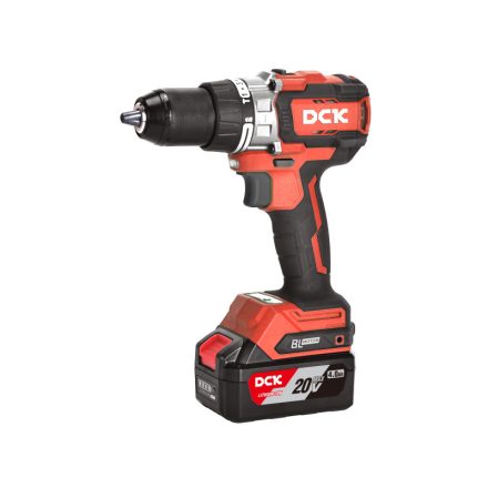 DCK Akku-Schlagbohrschrauber 160 Nm bürstenlos 20 V (2 x 5,0 Ah Akku + Ladegerät)