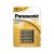 PANASONIC AAA/Micro langlebige Alkalibatterie 1,5 V (4 Stück)