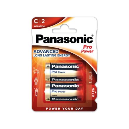PANASONIC C/baby super langlebige Alkalibatterie 1,5 V (2 Stück)