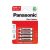 PANASONIC AAA/Mikro-Zink-Mangan-Langlebiger Akku 1,5 V (4 Stück)